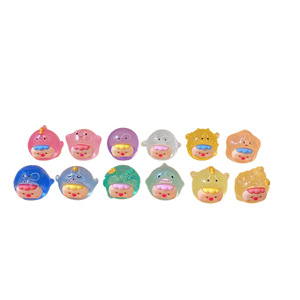 3D Translucent Ocean Animal Cartoon Dolls Miniature Resin DIY Jewelry Set Keychain Pendants <b>Car</b> <b>Decorations</b> - Product Image 1