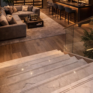 Foshan - Oferta Especial: Azulejos de Porcelanato para Escaleras de 470x1200mm, para Escaleras de Villas y Uso en Pisos de Apartamentos - Product Image 4
