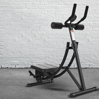 Combinaison Fitness Equipment Trainer Force Mollet et Abdominal Featuring pour Ab Roller Wheels Coaster Machine