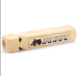 Giáo Dục Nhạc Cụ Vui Gỗ Còi Đồ Chơi Rắn Gỗ Train Còi 4 Tone Cho Trẻ Em - Product Image 5