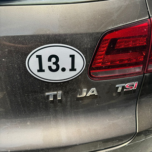 <span class=keywords><strong>Pegatina</strong></span> Magnética Personalizable para <span class=keywords><strong>Coche</strong></span>, Diseño Maratón 13.1 y 26.2, Superventas en <span class=keywords><strong>Amazon</strong></span>, Garantía de 1 Año - Product Image 2