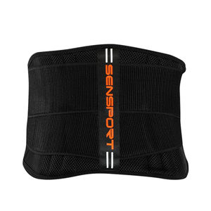 Hoogwaardige, op maat gemaakte rugbrace voor de onderrug, volledig verstelbaar, ademend polyester nylon, voor training en verlichting van rugpijn - Product Image 4