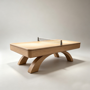 Mesa de <span class=keywords><strong>Billar</strong></span> y Comedor 2 en 1 de 7, 8 y <span class=keywords><strong>9</strong></span> pies con Patas Metálicas y Madera Gruesa Moderna, con Tablero Convertible para Sala de <span class=keywords><strong>Juegos</strong></span> de Villa - Product Image 4