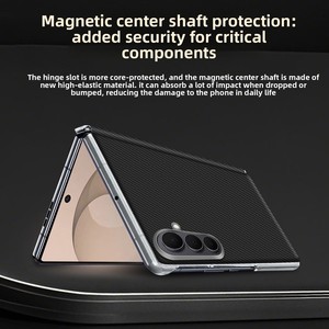 Suitable for Samsung Fold8Ultra phone case with Kevlar pattern hinge protection, anti drop ultra-thin <b>folding</b> <b>screen</b> phone case - Product Image 3