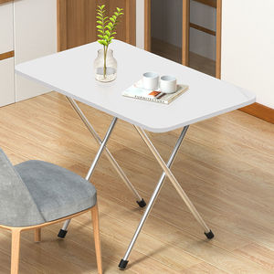 Bát giác gấp bàn gỗ hàng đầu kim loại chân hiện đại nhà bếp phòng ăn không gian nhỏ bàn cho căn hộ gia đình ký túc xá - Product Image 6