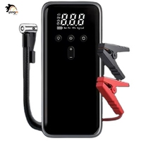 Démarreur de batterie multifonctionnel 4-en-1 avec pompe à air intégrée, alimentation d'urgence 6000 mAh, vente en gros usine