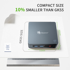 Beelink GK35 <span class=keywords><strong>J3455</strong></span> Intel มินิพีซี8G 256G Wins10 64Bit แล็ปท็อปคอมพิวเตอร์ตั้งโต๊ะสำหรับอุตสาหกรรมธนาคารสำนักงานเกมแท็บเล็ต - Product Image 2
