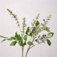 Neu eingetroffen: Künstliche Salvia-Blumen – Lila Seidensalbei, Weiße und Rosa Salbei, Künstliche Kräuterblumen für Wildblumen-Dekoration