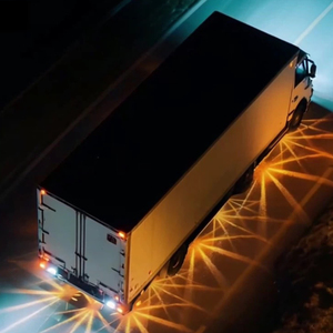 4W tinh thể sao 12/24V hổ phách trắng đỏ xanh nhiều màu nhấp nháy cảnh báo ánh sáng dưa hấu Sao ánh sáng LED Trần Spotlight - Product Image 5