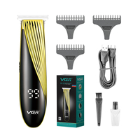 Tondeuse à cheveux professionnelle rechargeable Vgr V-959, tondeuse à cheveux électrique sans fil pour barbier