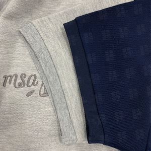 Polos de trabajo de verano de alta calidad, personalizados con bordado, 100% algodón, que absorben la humedad, de corte holgado, para hombre. - Product Image 6