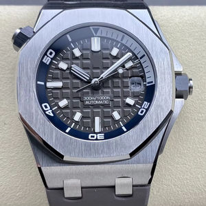 Nuevo mecánico de alta calidad a prueba de agua 42mm ZF fábrica 4308 movimiento 15720 esfera gris luminosa reloj de buceo súper - Product Image 1