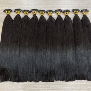 Doble dibujo Venta al por mayor <span class=keywords><strong>Nano</strong></span> Anillos Extensiones de cabello humano Cabello humano Remy Extensiones de cabello ruso Cabello Natural - Product Image 6