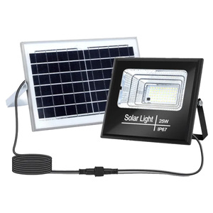 Lámpara LED solar de 40W, 410lm, 6500k, IP67; ideal para iluminación exterior, jardines y espacios al aire libre. - Product Image 1