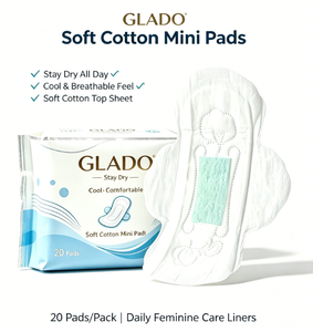 Soft Breathable Winged Mini Sanitary <b>Pads</b> Ultra Thin <b>Cool</b> Feeling Daily Use Disposable Feminine Hygiene Products Super - Product Image 1