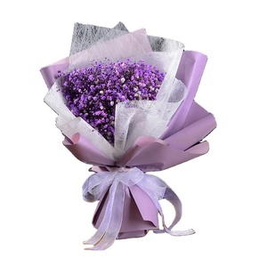 Liviflo Regalo de Halloween para Novia - Hermoso Ramo Eterno de Gypsophila <span class=keywords><strong>Paniculata</strong></span>, Flores Preservadas Ecológicas - Product Image 1