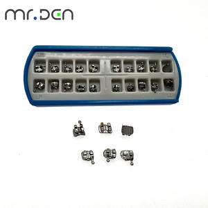 <span class=keywords><strong>Brackets</strong></span> Ortodontici in Metallo Sabbiato Mr.Den Mini Roth/MBT, Slot 0.018/0.022, Forniture Dentali in Scatola - Product Image 2