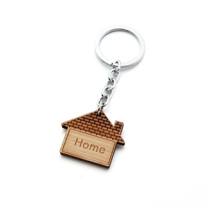 <span class=keywords><strong>Porte</strong></span>-clés en <span class=keywords><strong>bois</strong></span> <span class=keywords><strong>personnalisé</strong></span> gravé, design à domicile, bon marché, 50 pièces - Product Image 3
