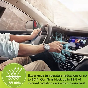 Màng Cách Nhiệt An Toàn Cao Cấp Có Màu Cửa Sổ Gốm Nano HD Dòng DD Màu Cửa Sổ Ô Tô - Product Image 4