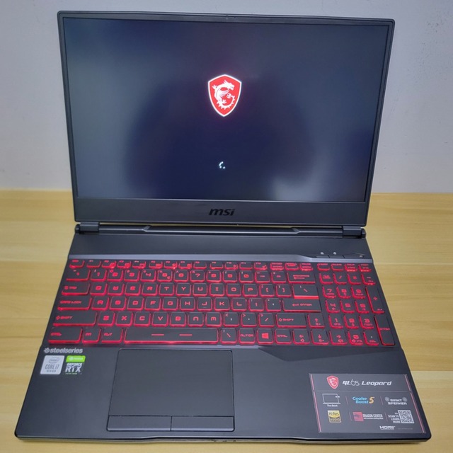 99% New MSI-GL65 Intel I7-10750H RTX2060 Discrete Graphics 16g RAM 500g SSD 15.6inch 144HZ Windows 11 Pro Gaming Laptop