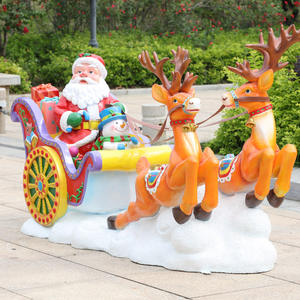 Patung bertema Natal serat kaca untuk patung dekorasi Natal - Product Image 6