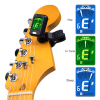 Accordeur de guitare numérique JOYO JT-01, accordeur à pince pour guitare, basse, ukulélé, violon, mandoline, banjo