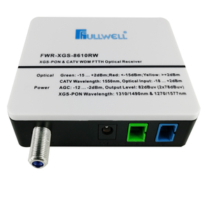 GPON FTTH hoạt động thu sợi băng thông 47-1008MHz <span class=keywords><strong>CATV</strong></span> quang wdm Receiver nút FWR-XGS-8610RW - Product Image 2