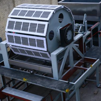 Ligne de production de barquettes à œufs 9000 pièces/heure, système de séchage multi-couches, solution clé en main de recyclage du papier usagé