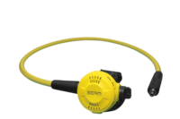 SEAM Berkualitas Tinggi untuk Regulator Tahap Kedua Diving, Peralatan Respirator yang Dapat Disesuaikan, Bahan PC 18+