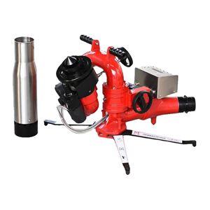 XHYXFire 휴대용 유연한 원격 제어 전기 물 분사기 농업 및 소방용 알루미늄 합금 물 대포 - Product Image 2