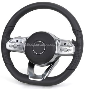 Volante de Fibra de Carbono Forjado Perforado para Mercedes Benz W204 W205 W211 W212 CLA W176 W177 ML W166 X253 W221 W222 AMG - Product Image 2