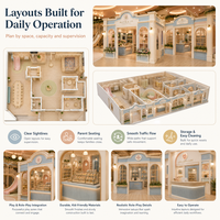 Casa de juegos modular para juegos de rol, diseño de floristería, con fachada de arco alto, calidad verificada, apto para zona de centro comercial y cafetería
