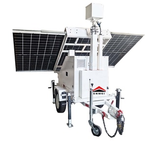 Mưa và sét bằng chứng năng lượng mặt trời di động video giám sát Trailer cho khu vực từ xa giám sát - Product Image 2