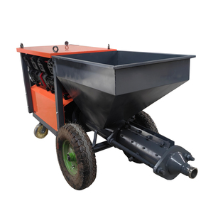 Pulverizador de <span class=keywords><strong>estuco</strong></span>, máquina automática de pulverización de mortero de cemento diésel para hormigón, Control de velocidad para decoración, máquina pulverizadora de mortero China - Product Image 5