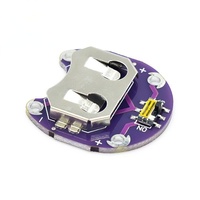 Módulo Porta Baterías de Botón LilyPad CR2032 con Interruptor, Componente Electrónico
