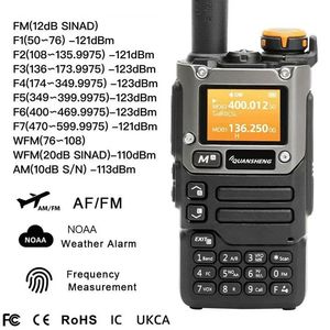 Radio bidirectionnelle portable haute puissance UV-K5(8)/UV-K6 Quansheng pour les activités de plein air, montagne, marine, aviation L1279 - Product Image 3
