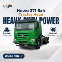 Camion tracteur diesel poids lourd d'occasion SINOTRUK HOWO NX 6X4 371-400HP LHD Euro2 50T+ Prime Mover