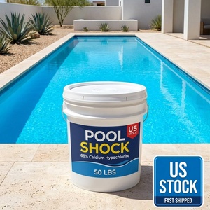 Suministramos <span class=keywords><strong>Cloro</strong></span> para Piscinas al 68% en Bolsas de 50 lb, Desde Stock en EE. UU., para Tratamiento Rápido de Piscinas, Bajo MOQ - Product Image 1