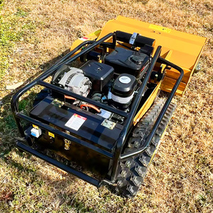 Petit robot tondeuse à gazon, largeur de coupe 800mm 1000mm, télécommande, tondeuse à chenilles, broyeur à fléaux - Product Image 5