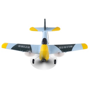 Avión <span class=keywords><strong>RC</strong></span> Z61 <span class=keywords><strong>BF109</strong></span> con Envergadura de 370 mm, 2.4 GHz, 3 Canales, Giroscopio Integrado, EPP, Planeador de Ala Fija RTF para Principiantes - Product Image 1