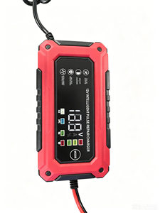 Cargador de Batería Eléctrico de 12V para Auto y Moto, 12V 6A 90W, Protección Contra Sobretensión, Reparación Automática por Pulsos para Baterías de Plomo-Ácido y LiFePO4 - Product Image 1