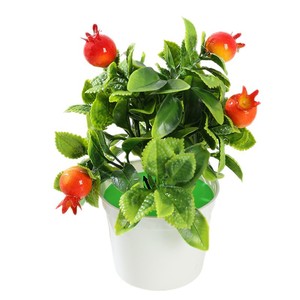 <span class=keywords><strong>Maceta</strong></span> de Plástico Artificial con Diseño de Hierba de <span class=keywords><strong>Pino</strong></span> y Frutos Pequeños, Alta Simulación, Decoración para el Hogar, Escritorio, Sala de Estar, Día de San Valentín - Product Image 5