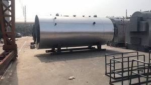 Chaudière à vapeur industrielle au gaz/au mazout de haute qualité, vente directe d'usine WNS, utilisée pour les chauffages industriels - Product Image 4