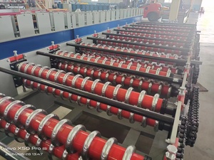 HD 자동 지붕 롤 성형기 골판지 지붕 시트 제조기 - Product Image 5