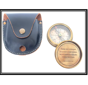 เข็มทิศทองเหลืองโบราณแบบดั้งเดิมงานฝีมือโลหะเคลือบอ่อนแบบดั้งเดิมสำหรับงานเลี้ยงวันเกิด - Product Image 3