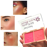 Offre Spéciale Make Up Face Cosmetic 2 Colors Waterproof Pink Powder Blush En stock