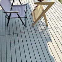Usine directe Wpc revêtement de sol extérieur bois plastique carreaux de terrasse terrasse composite patio de jardin