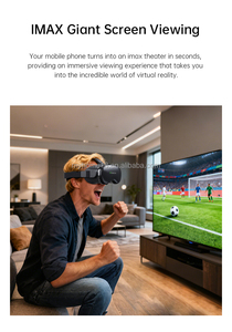 Lunettes de réalité virtuelle VR 6.0, <span class=keywords><strong>casque</strong></span> 3D pour smartphone - Product Image 6