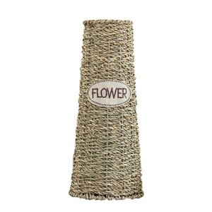 Ensemble de paniers en paille tressée, petits paniers coniques pour fleurs, paniers cadeaux, tissage artisanal en herbe naturelle, décoration pour la maison - Product Image 4
