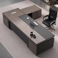 Tavolo da ufficio di lusso e sedie design Executive ufficio scrivania set Manager mobili da ufficio mobili commerciali scrivania da lavoro